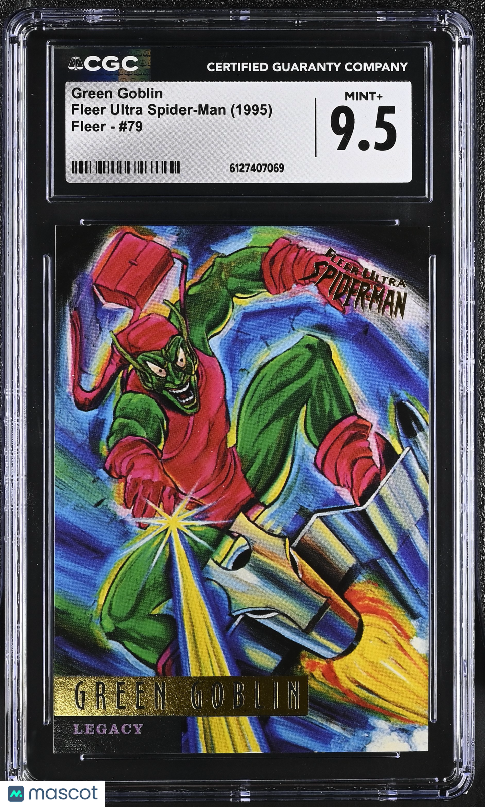 1995 Fleer Ultra Spider-Man Green Goblin #79 CGC 9.5