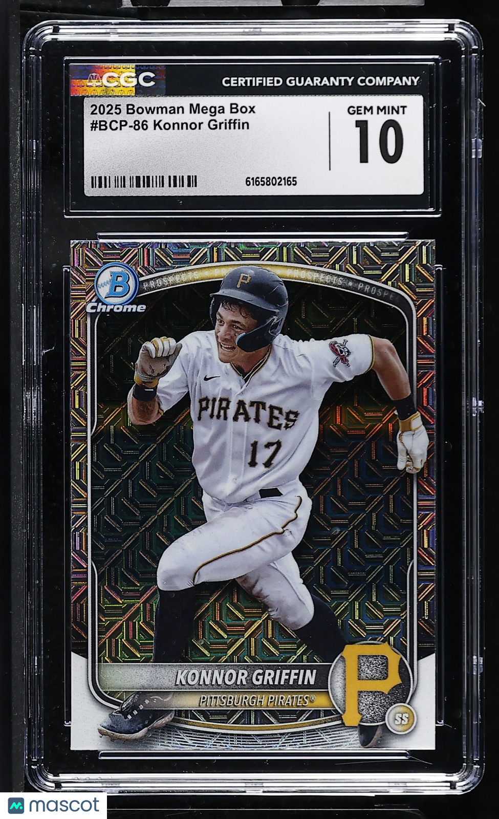2025 Bowman Mega Box Konnor Griffin Rookie #BCP-86 CGC 10 Pittsburgh Pirates