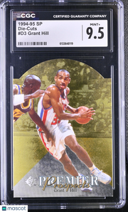 1994-95 SP Grant Hill Rookie Die-Cuts #D3 CGC 9.5 Detroit Pistons