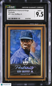2018 Panini Diamond Kings Ken Griffey Jr. #P1 Portraits CGC 9.5