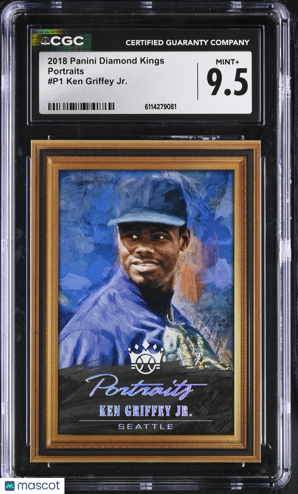 2018 Panini Diamond Kings Ken Griffey Jr. #P1 Portraits CGC 9.5