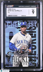 1996 Circa Ken Griffey Jr. CL #198 CGC 9 Seattle Mariners