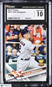 2017 Topps Alex Bregman #341 CGC 10