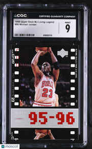 1998 Upper Deck MJ Living Legend Michael Jordan #86 CGC 9 Chicago Bulls