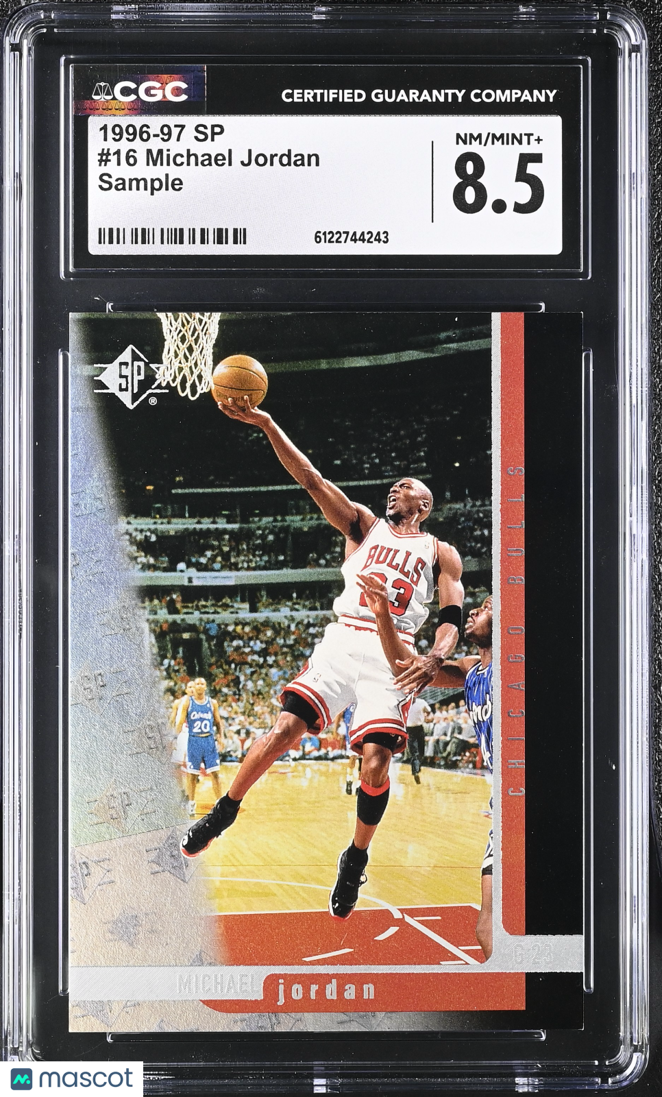 1996-97 SP Michael Jordan Sample #16 CGC 8.5 Chicago Bulls