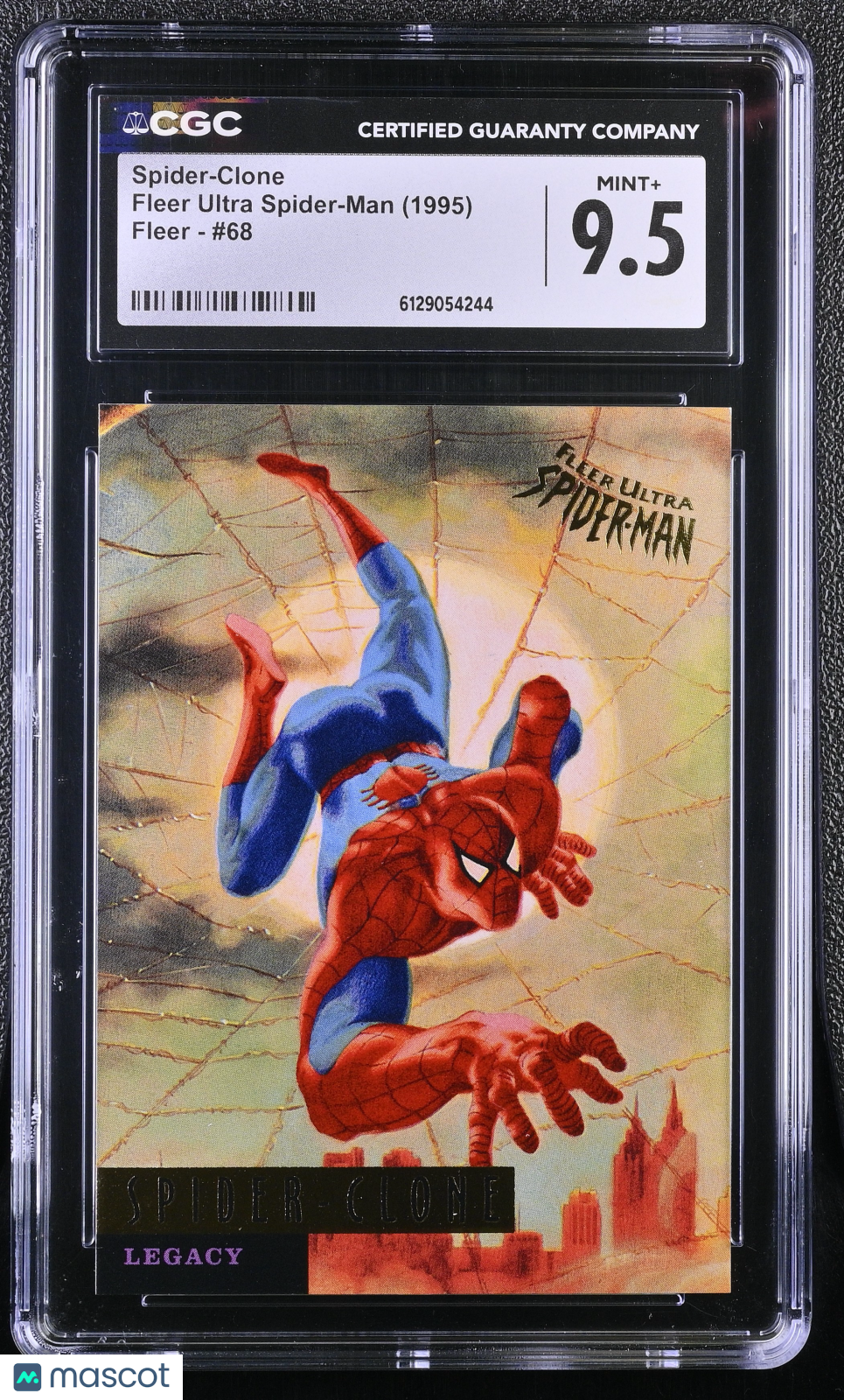 1995 Fleer Ultra Spider-Man Spider-Clone #68 CGC 9.5
