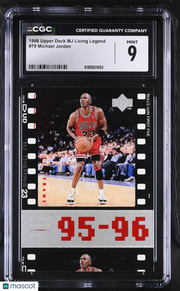 1998 Upper Deck MJ Living Legend Michael Jordan #79 CGC 9 Chicago Bulls