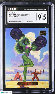 1994 Fleer Marvel Masterpieces She-Hulk #108 CGC 9.5
