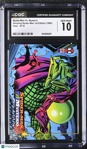 1994 Fleer Amazing Spider-Man Spider-Man Vs. Mysterio #110 CGC 10