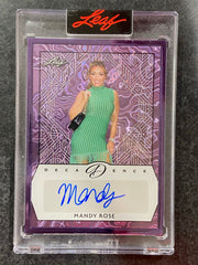 2024 Leaf Decadence Mandy Rose Autograph BA-MR1 /5