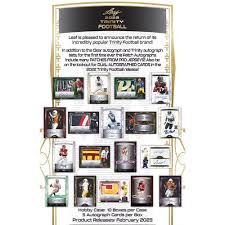 2022 Leaf Trinity Football Hobby Box
