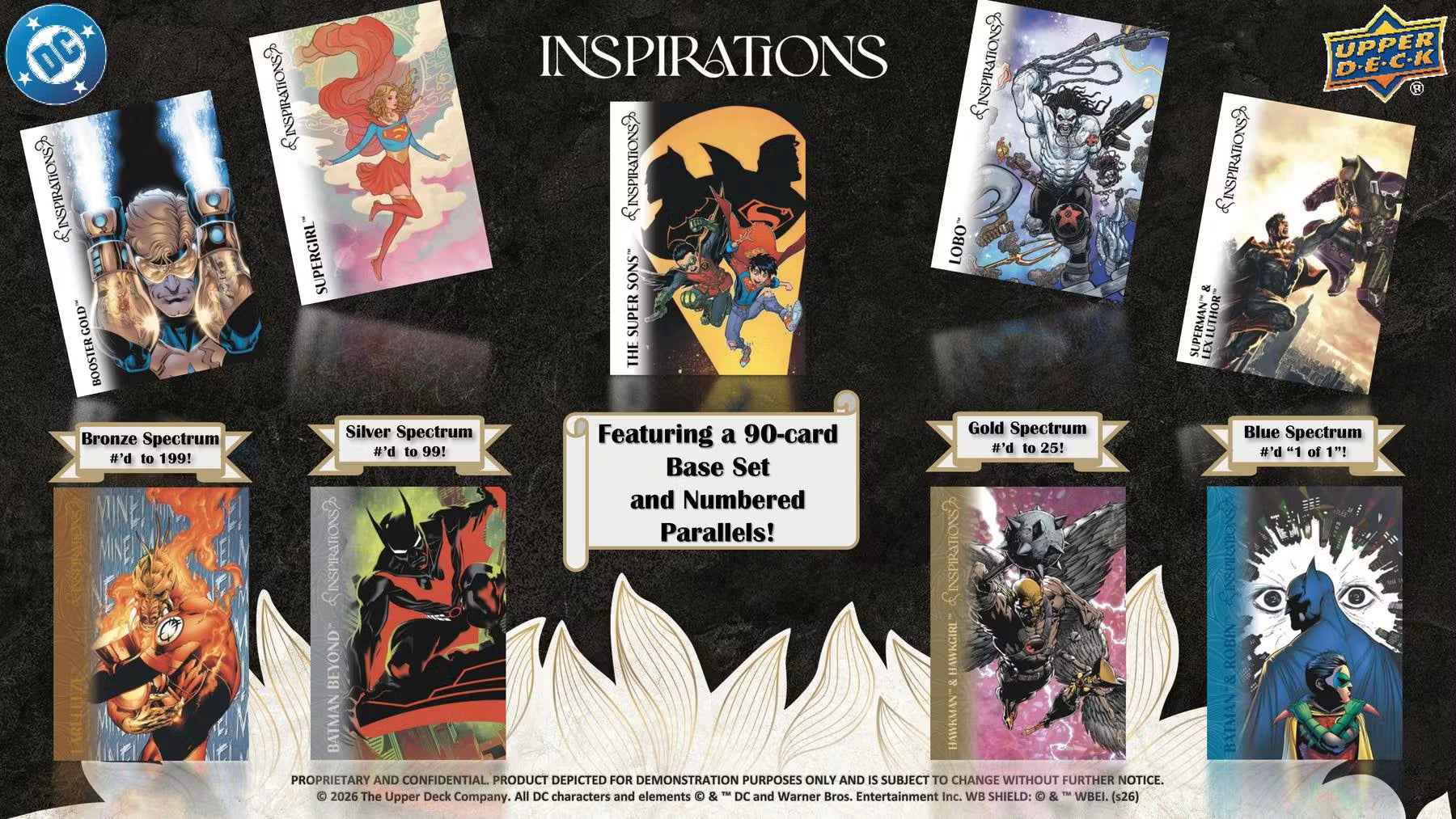 Upper Deck Inspirations The World of DC Hobby Box