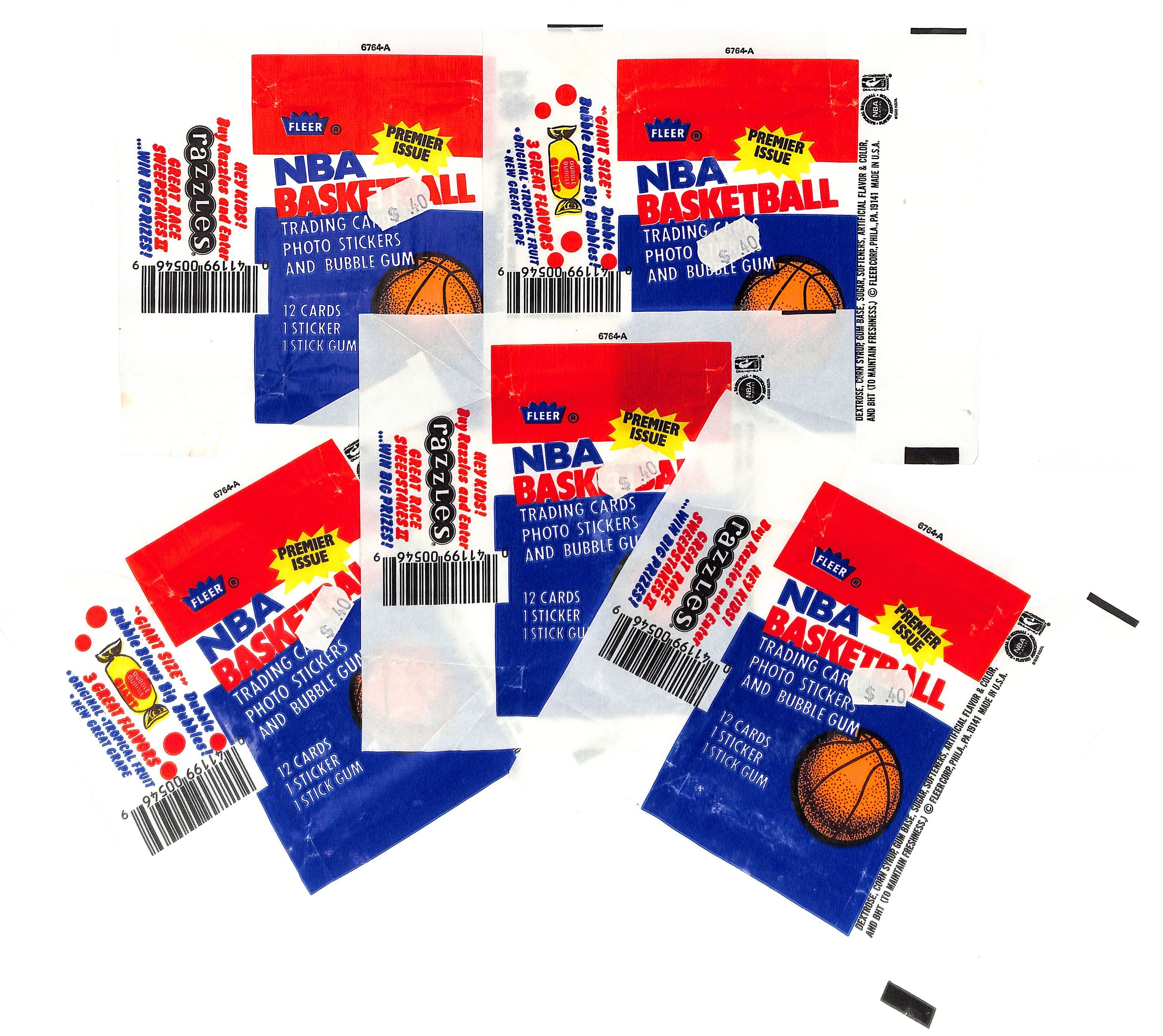 25 - (1986-87) Fleer Basketball Wrappers #1