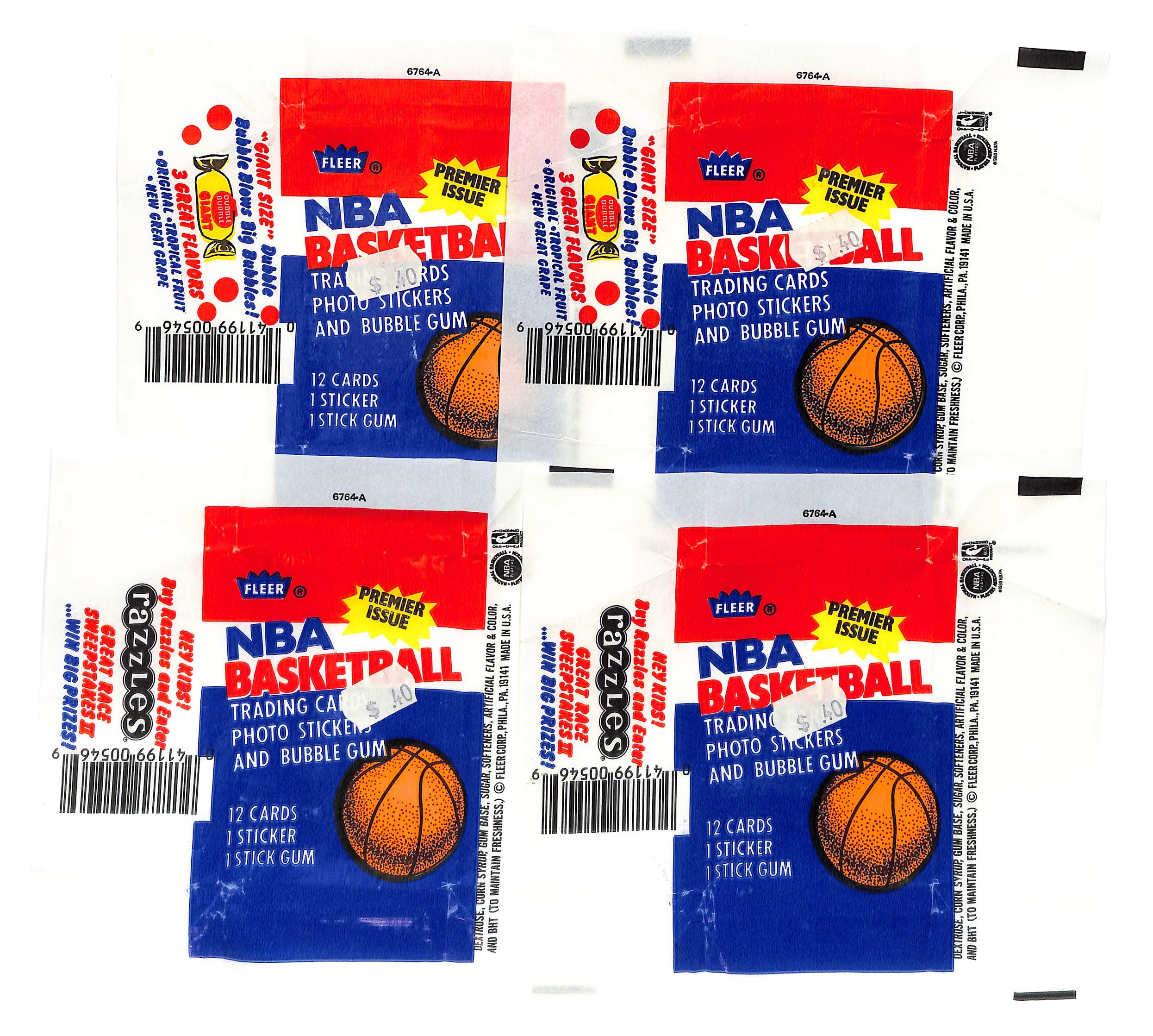 25 - (1986-87) Fleer Basketball Wrappers #2
