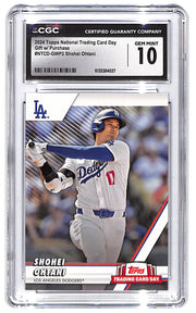 2024 Shohei Ohtani Topps National #NTCD-GWP2 CGC Gem Mint 10