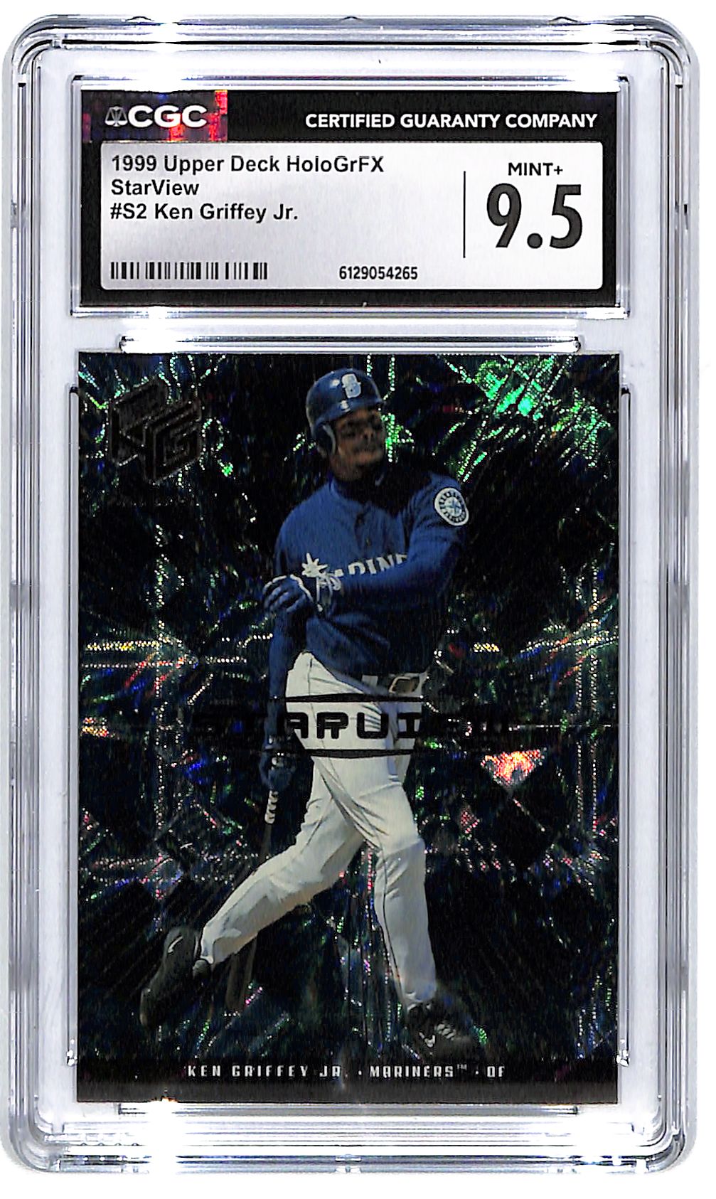 1999 Ken Griffey Jr. Upper Deck HoloGrFX Starview #S2 CGC Mint Plus 9.5