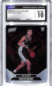 2025 Carter Bryant Panini Cyber Monday #16 CGC Gem Mint 10