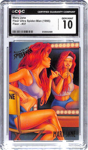 1995 Mary Jane Fleer Ultra Spider-Man #37 CGC Gem Mint 10