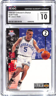 1994-95 Jason Kid Collector's Choice Draft Trade #2 CGC Gem Mint 10