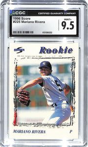 1996 Mariano Rivera Score #225 CGC Mint Plus 9.5