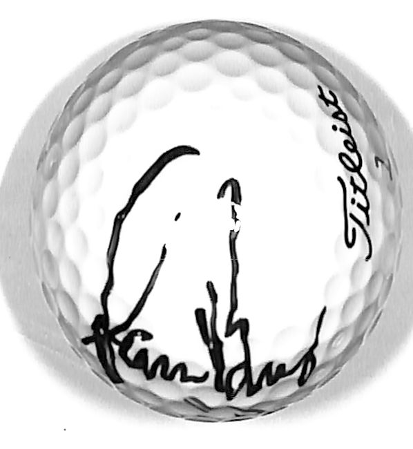 Sam Burns Signed Golf Ball JSA Authentic Auto Autograph 43