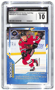 2024 Connor Bedard Upper Deck National Card Day #NHCD-31 CGC Gem Mint 10