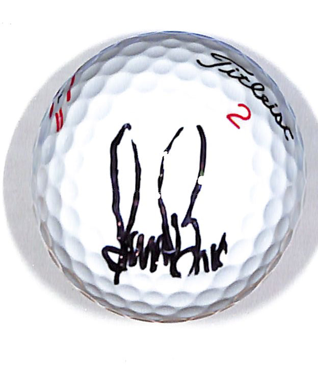 Sam Burns Signed Golf Ball JSA Authentic Auto Autograph 34