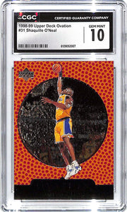 1998-99 Shaquille O'Neal Upper Deck Ovation #31 CGC Gem Mint 10