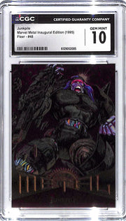 1995 Junkpile Fleer Marvel Metal Inaugural Edition #48 CGC Gem Mint 10