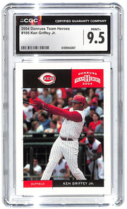 2024 Ken Griffey Jr. Donruss Team Heros #105 CGC Mint Plus 9.5