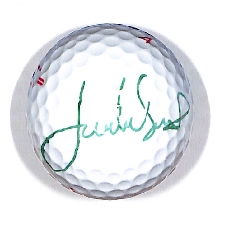Jordan Spieth Signed Golf Ball JSA Authentic Auto Autograph