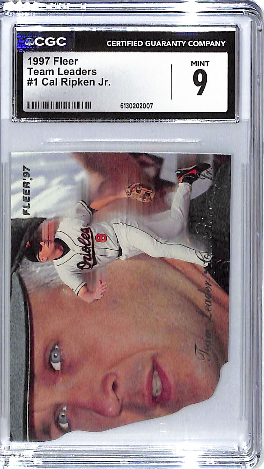 1997 Cal Ripken Jr. Fleer Team Leaders #1 CGC Mint 9