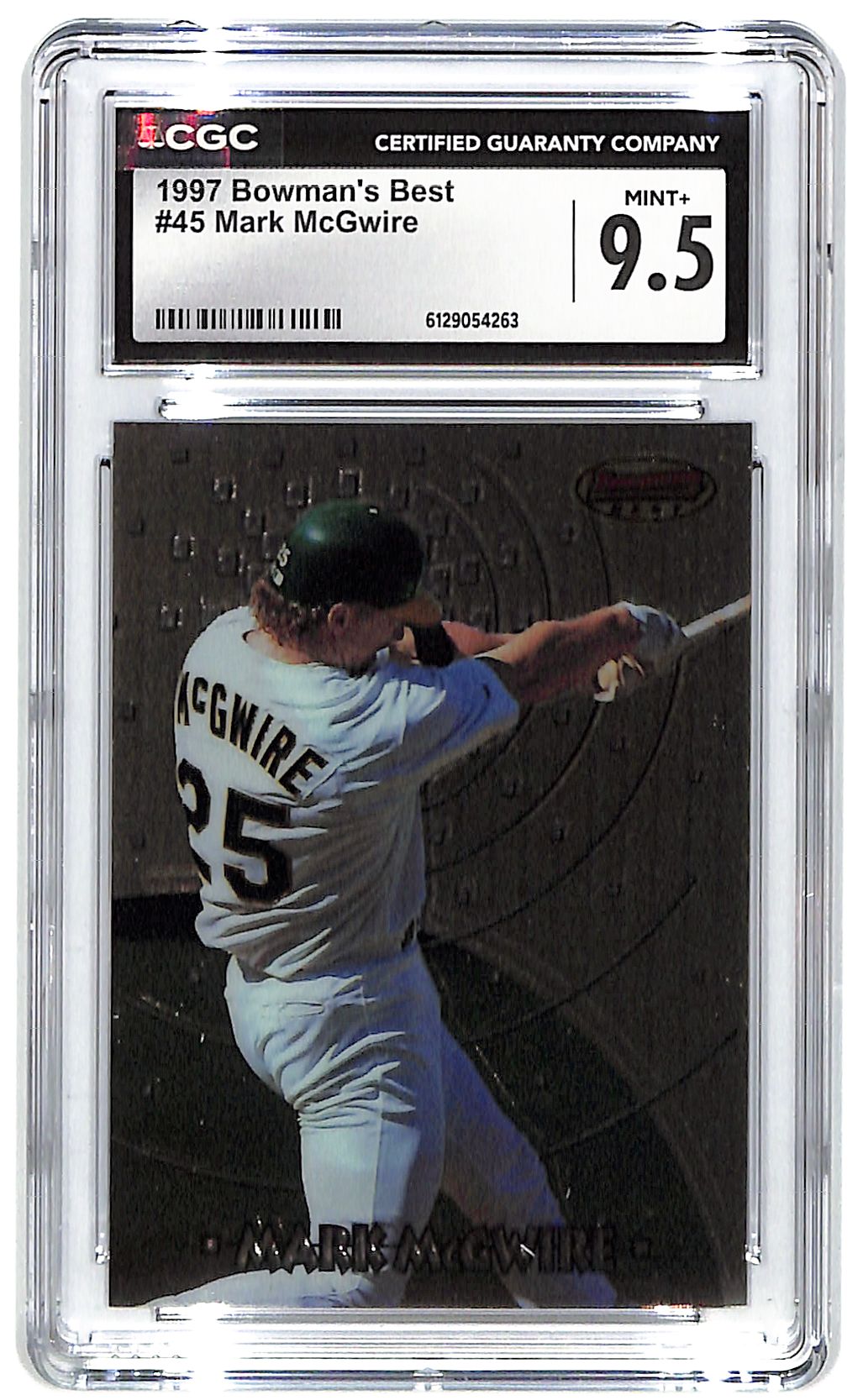 1997 Mark McGwire Bowman's Best #45 CGC Mint Plus 9.5