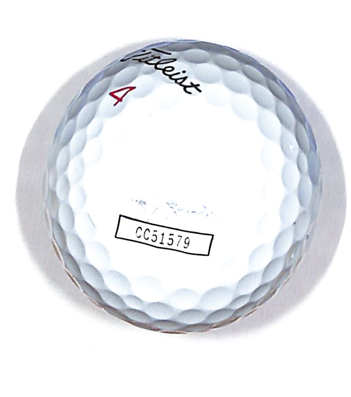 Alex Noren Signed Golf Ball JSA Authentic Auto Autograph
