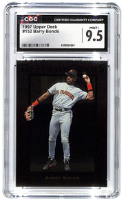 1997 Barry Bonds Upper Deck #152 CGC Mint Plus 9.5