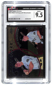 1999 Matt Holliday/Winchester Topps Chrome #442 CGC Mint Plus 9.5