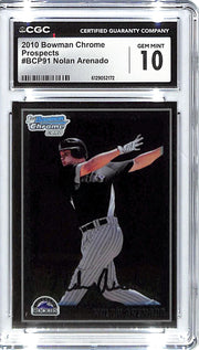 2010 Nolan Arenado Bowman Chrome Prospects #BCP91 CGC Gem Mint 10