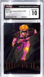 1995 Boomer Fleer Marvel Metal Inaugural #87 CGC Gem Mint 10