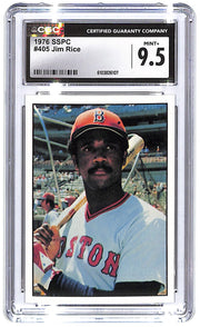 1976 Jim Rice SSPC - #405 CGC Mint Plus 9.5