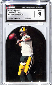 2000 Brett Favre Skybox Sunday's Best #6SB CGC Mint 9