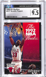 1992-93 Skybox Scottie Pippen #317 CGC 9.5 Bulls