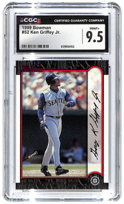 1999 Ken Griffey Jr. Bowman #52 CGC Mint Plus 9.5