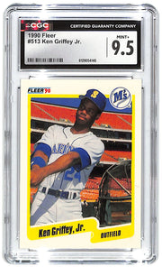 1990 Ken Griffey Jr. Fleer #513 CGC Mint Plus 9.5