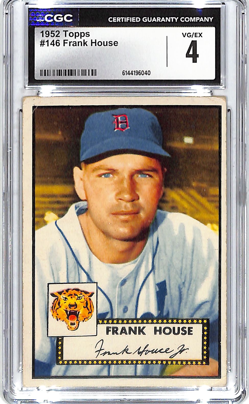 1952 Frank House Topps #146 CGC Very Good 4