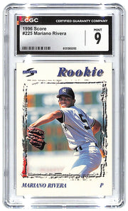 1996 Mariano Rivera Score #225 CGC Mint 9