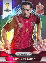 2014 Prizm World Cup Xavi Hernandez Silver Prizm #180 Spain