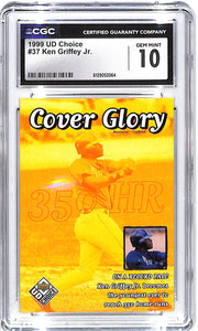 1990 Ken Griffey Jr. UD Choice #37 CGC Gem Mint 10