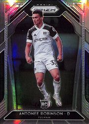 2020-21 Prizm Premier League Antonee Robinson Rookie RC Silver #296 Fulham