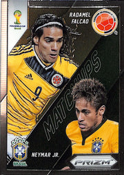 2014 Prizm World Cup Neymar Jr Radamel Falcao Matchups #20