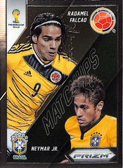 2014 Prizm World Cup Neymar Jr Radamel Falcao Matchups #20